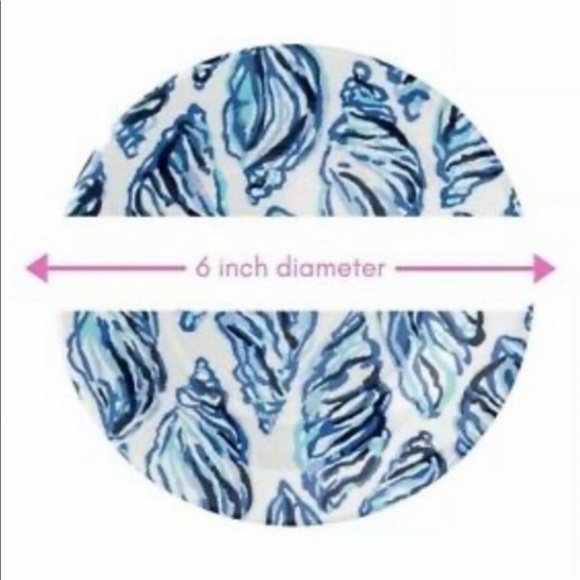 Lilly Pulitzer Appetizer Plates - Picture 2 of 3